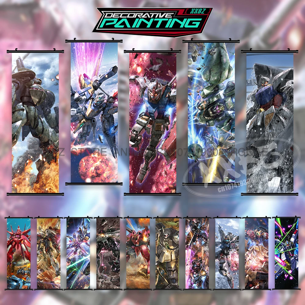 Anime Gundam Scrolls Picture Mobile Suit Freedom Hanging Painting Destiny Poster Pulse Wall Art Justice Home Decor ZAKU For Fans
Anime Gundam Scrolls Picture Mobile Suit Freedom Hanging Painting Destiny Poster Pulse Wall Art Justice Home Decor ZAKU For Fans