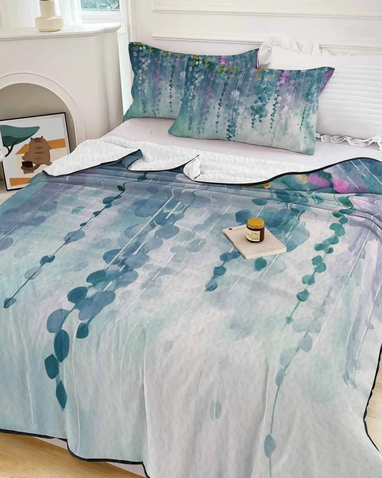 Abstract Spring Flower Plant Oil Painting Cooling Blankets Air Condition Comforter Lightweight Summer Quilt for Bed Thin Quilt
Abstract Spring Flower Plant Oil Painting Cooling Blankets Air Condition Comforter Lightweight Summer Quilt for Bed Thin Quilt