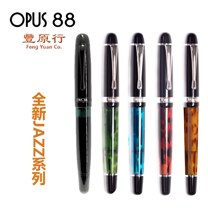 Original OPUS 88 JAZZ Black Warrior Amber Orange Ebonite Fountain Pen NO.6 JOWO Nib Drop-in Ink Pen Writing Business Gift
Original OPUS 88 JAZZ Black Warrior Amber Orange Ebonite Fountain Pen NO.6 JOWO Nib Drop-in Ink Pen Writing Business Gift