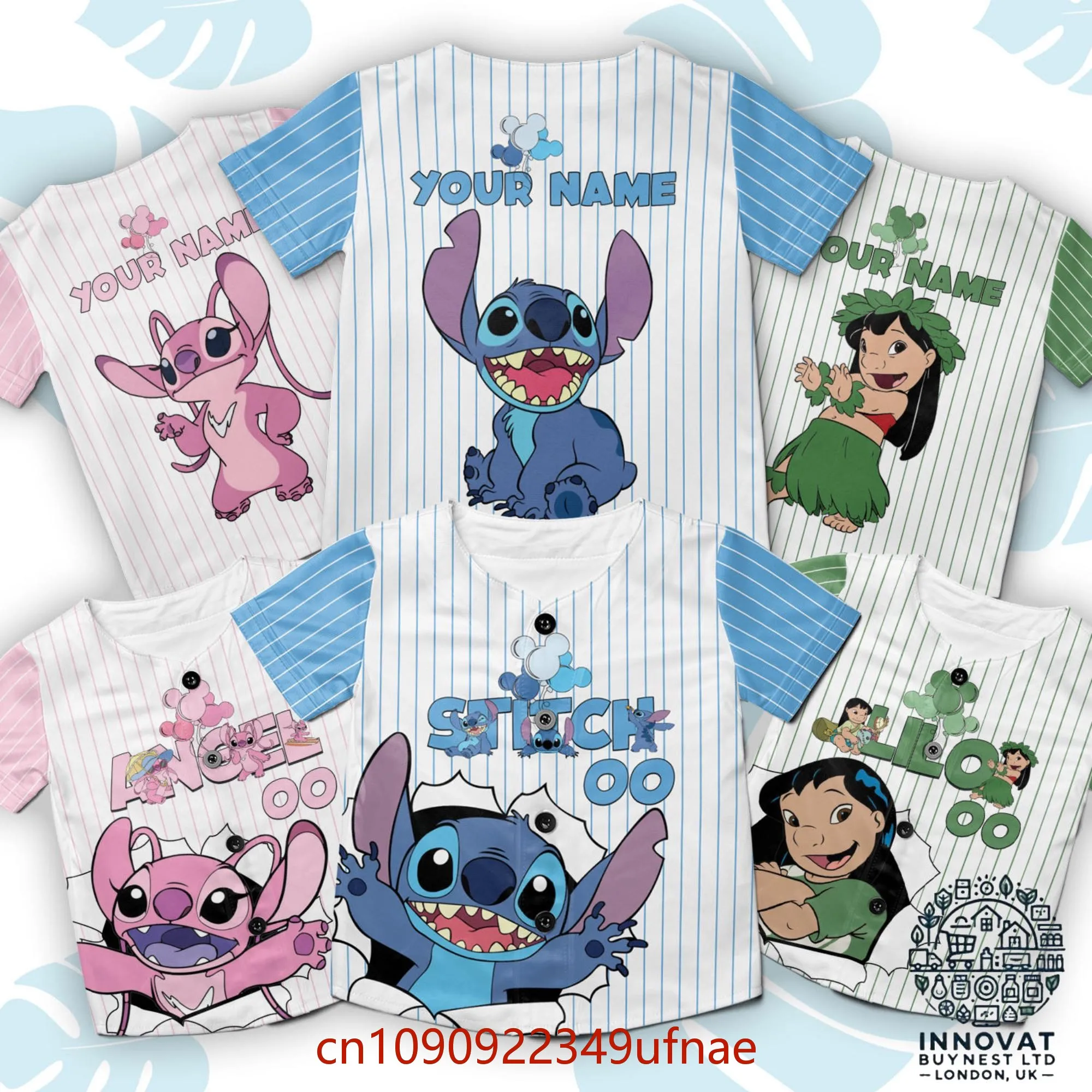 Disney Summer Children's Baseball Uniform Stitch Top T-shirt Children's Cartoon Clothing Boys and Girls Baseball Uniform Street
Disney Summer Children's Baseball Uniform Stitch Top T-shirt Children's Cartoon Clothing Boys and Girls Baseball Uniform Street
