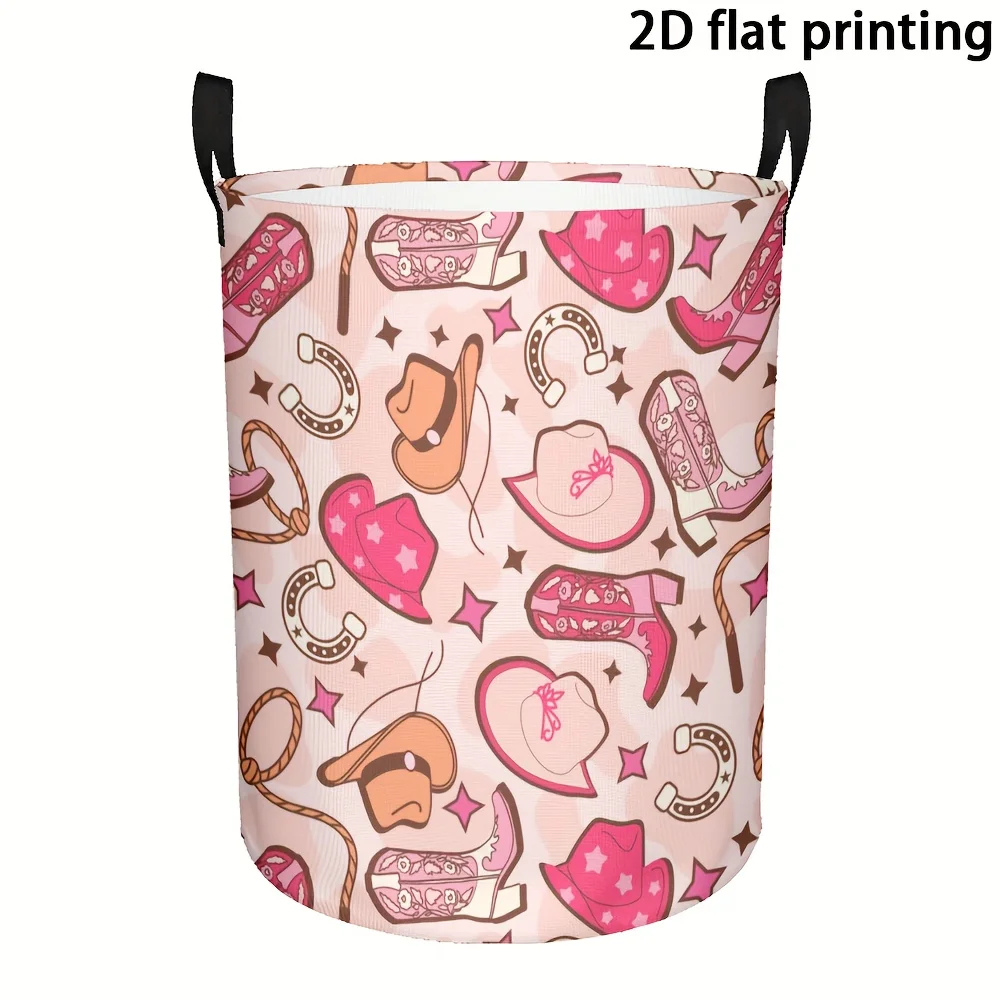 Large Round Western Cowgirl Hamper Basket Heavy Duty Polyester Storage with Sturdy Handle Themed Laundry Basket
Large Round Western Cowgirl Hamper Basket Heavy Duty Polyester Storage with Sturdy Handle Themed Laundry Basket