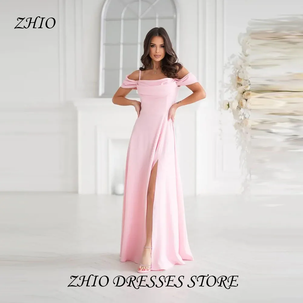 ZHIO Contemporary Style Stylish Chiffon Pleated A-line Off-Shoulder High Slit Long Dress Custom Dress Customized
ZHIO Contemporary Style Stylish Chiffon Pleated A-line Off-Shoulder High Slit Long Dress Custom Dress Customized