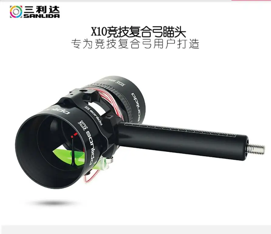 X10 Compound Bow Sight with Lens 29mm 6X 8X Sight magnifying glass Replacement Lens Archery Target Sports Accessories
X10 Compound Bow Sight with Lens 29mm 6X 8X Sight magnifying glass Replacement Lens Archery Target Sports Accessories