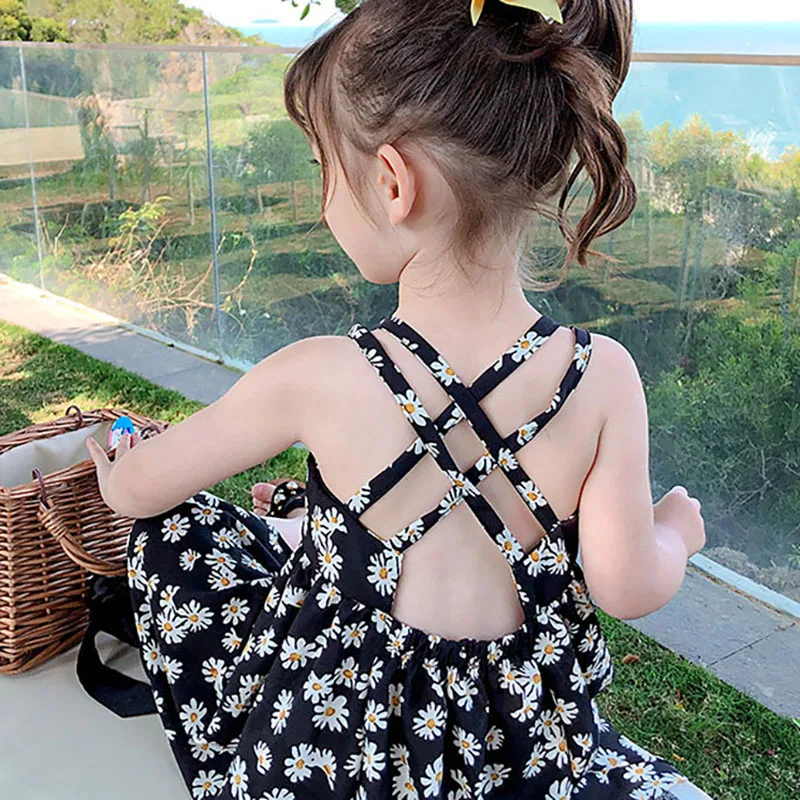 Baby Girl Dress Suspender Summer Dress Daisy Floral Kids Clothes Girl Birthday Seaside Kids Dresses For Girls From 80cm-140cm
Baby Girl Dress Suspender Summer Dress Daisy Floral Kids Clothes Girl Birthday Seaside Kids Dresses For Girls From 80cm-140cm