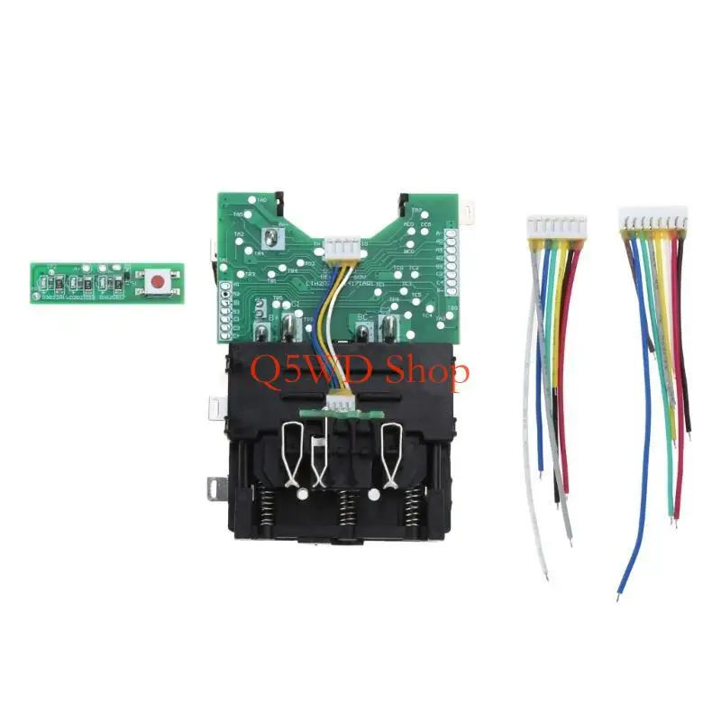 Q5WD DCB609 Плата защиты от зарядки литий-ионного аккумулятора для 60 В DCB606 Плата защиты от зарядки литиевого аккумулятора
Q5WD DCB609 Плата защиты от зарядки литий-ионного аккумулятора для 60 В DCB606 Плата защиты от зарядки литиевого аккумулятора
