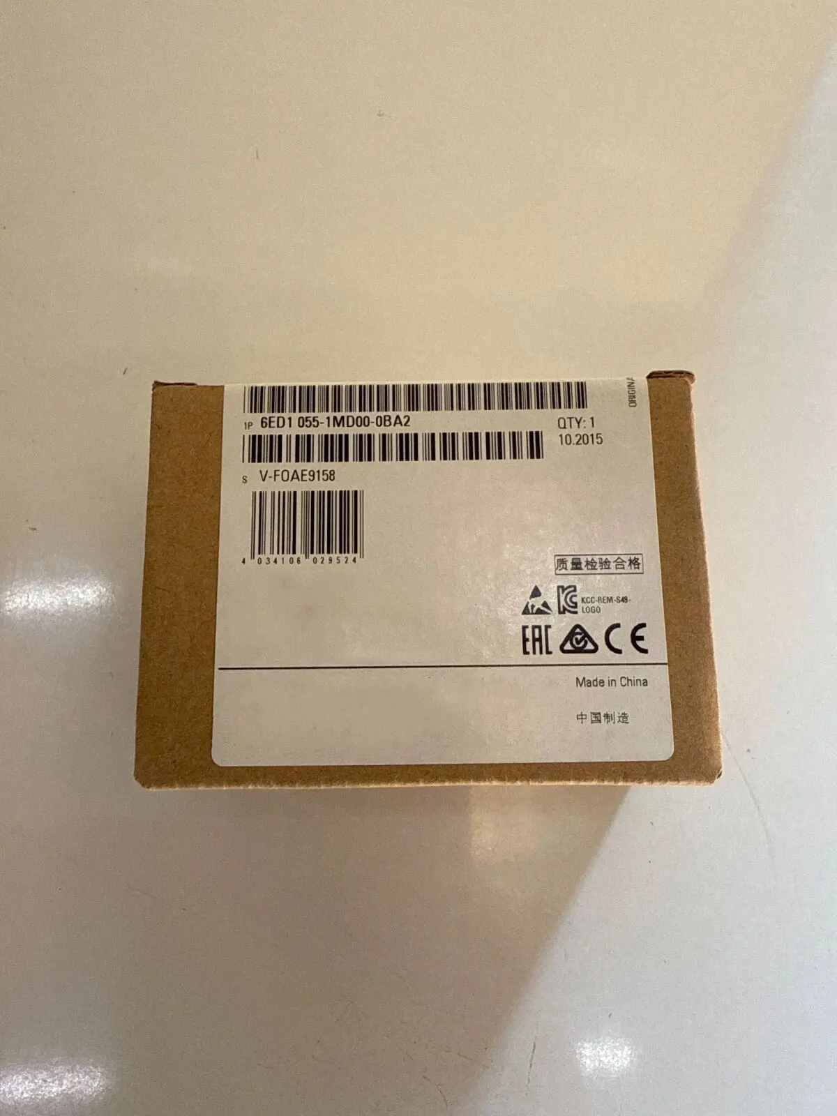Brand new 6ED1055-1MA00-0BA2 6ED1055-1MM00-0BA2 6ED1055-1MD00-0BA2 One-year warranty
Brand new 6ED1055-1MA00-0BA2 6ED1055-1MM00-0BA2 6ED1055-1MD00-0BA2 One-year warranty