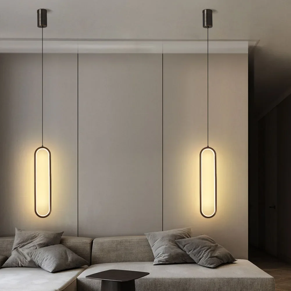 Minimalist LED Pendant Lamp Nordic Modern Hanging Lights for Bedroom Bedside Dining Room Decoration Chandelier Light 22W
Minimalist LED Pendant Lamp Nordic Modern Hanging Lights for Bedroom Bedside Dining Room Decoration Chandelier Light 22W