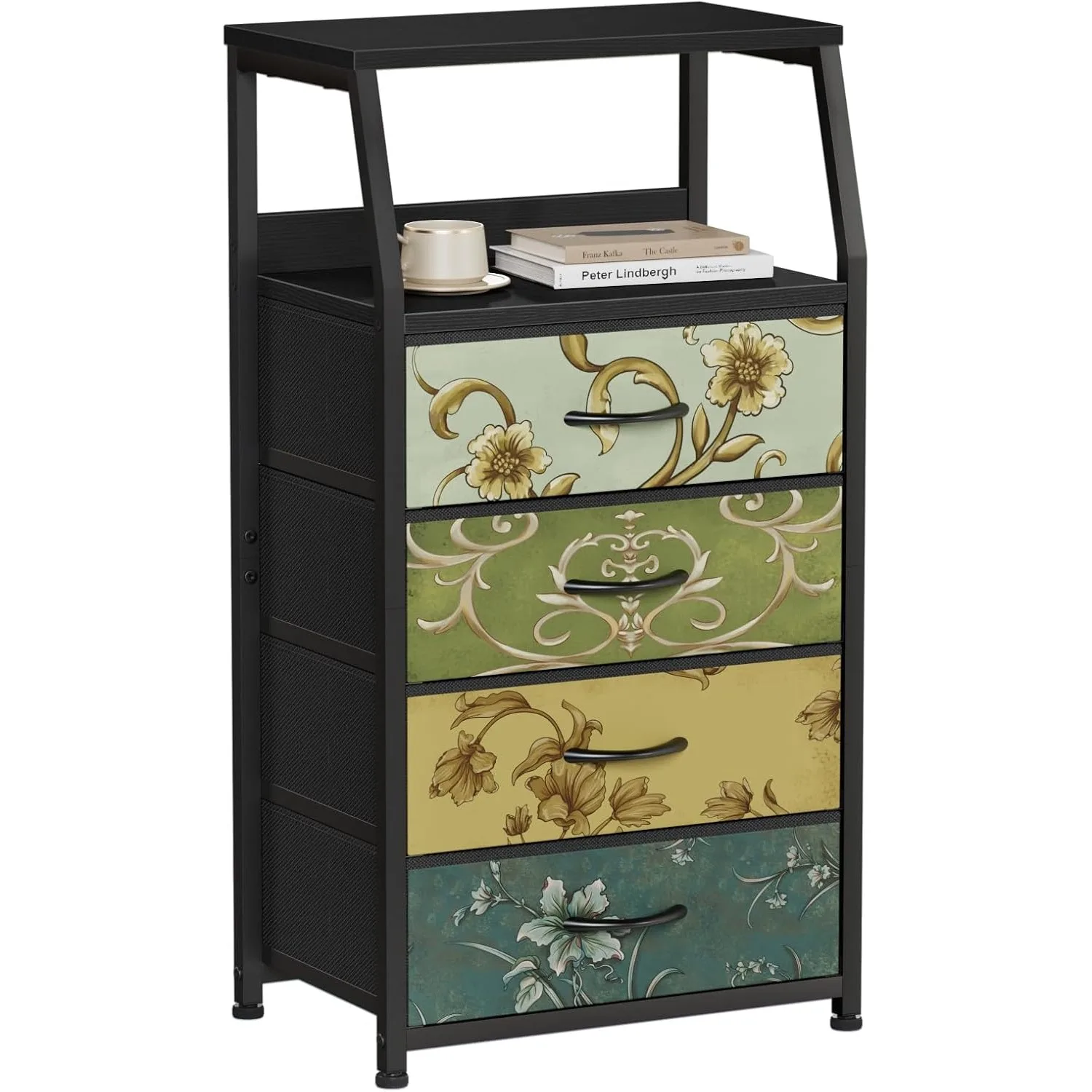 Retro Dresser for Bedroom, Small Dresser for Closet, Vintage Nightstand with 4 Drawers, Fabric Storage Dresser Organizer
Retro Dresser for Bedroom, Small Dresser for Closet, Vintage Nightstand with 4 Drawers, Fabric Storage Dresser Organizer