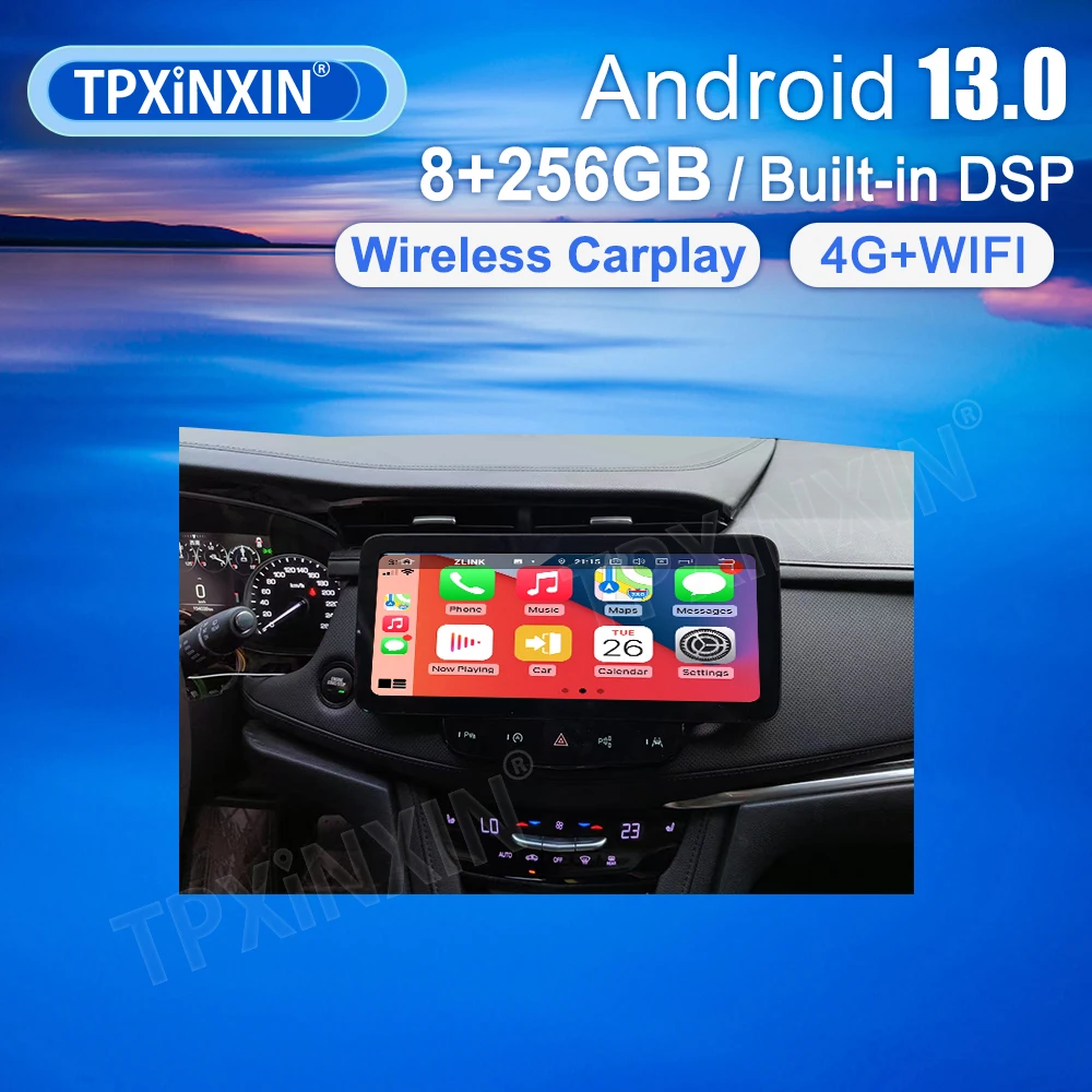 12.3 Inch Touch Screen Car Radio For Cadillac XT5 XT6 2016 to 2021 Car GPS Navi Multimedia Player Head Unit Android 13 Carplay
12.3 Inch Touch Screen Car Radio For Cadillac XT5 XT6 2016 to 2021 Car GPS Navi Multimedia Player Head Unit Android 13 Carplay