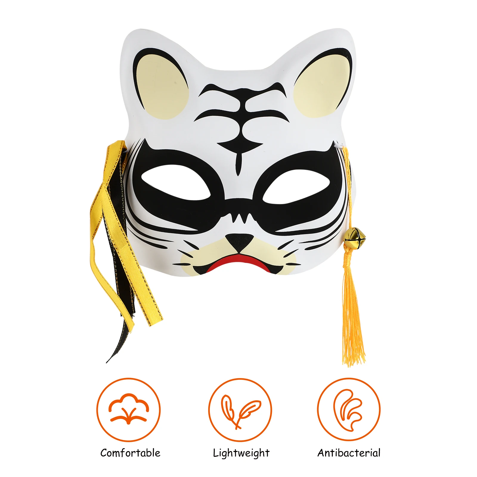 Half Face Tiger Mask Luminous Glow Cosplay Party Costume Accessory Bar Festival Decoration Non-Slip Easy Wear Unique Mysterious
Half Face Tiger Mask Luminous Glow Cosplay Party Costume Accessory Bar Festival Decoration Non-Slip Easy Wear Unique Mysterious