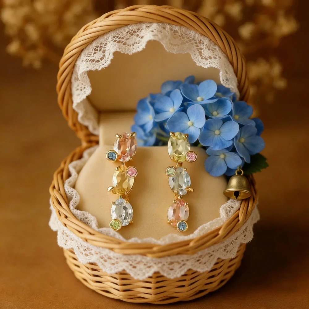 Premium Jewelry, Fashionable & Luxurious Oval - shaped Colored Earrings, Versatile for Workplace & Daily Use,Ideal Birthday Gift
Premium Jewelry, Fashionable & Luxurious Oval - shaped Colored Earrings, Versatile for Workplace & Daily Use,Ideal Birthday Gift