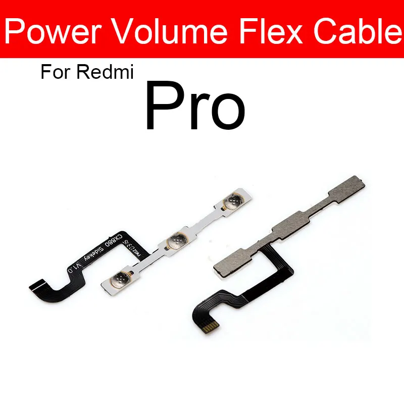 Audio Control Down Up Volume Flex Cable For Xiaomi Redmi Pro Switch On/off Power Control Flex Cable Replacement Repair Parts
Audio Control Down Up Volume Flex Cable For Xiaomi Redmi Pro Switch On/off Power Control Flex Cable Replacement Repair Parts