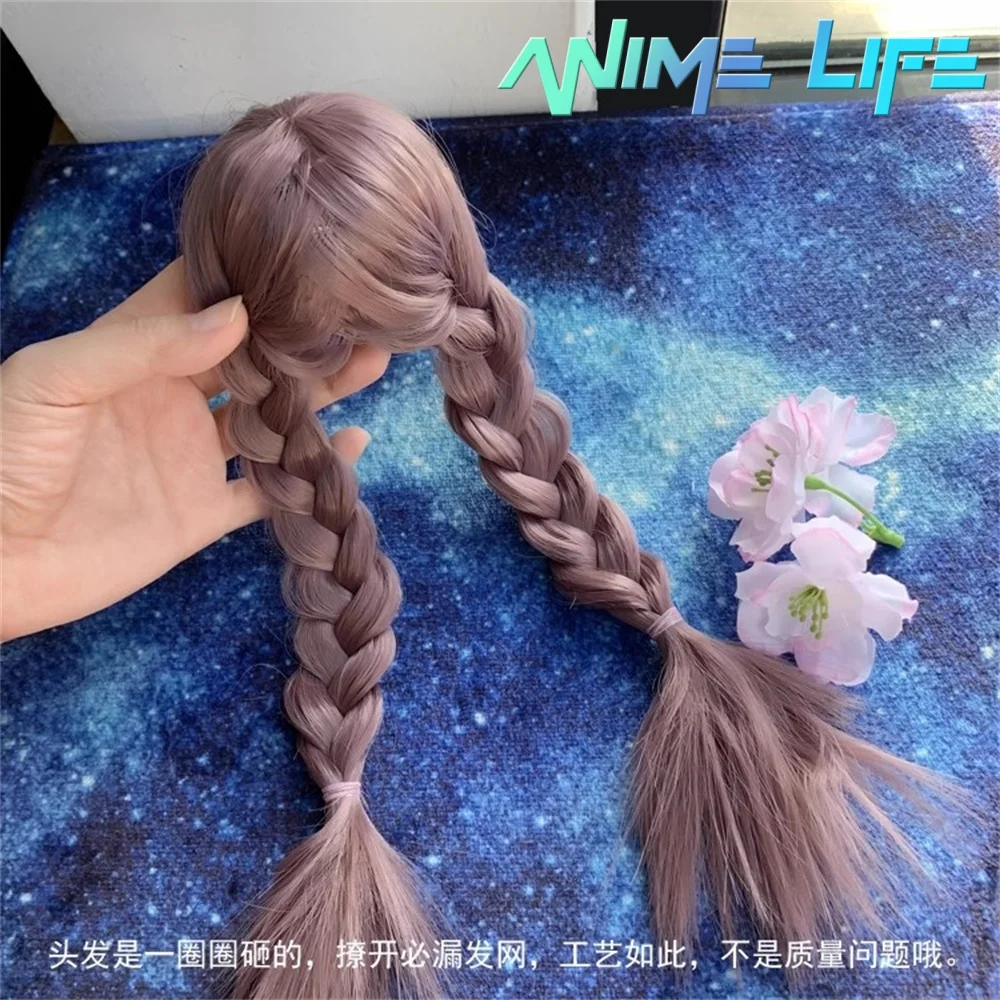 Hot Anime Role Cos Handmade Twisted Braid Hair 1/3 1/4 1/6 BJD Hair Wig Horsetail Cosplay KN Gift
Hot Anime Role Cos Handmade Twisted Braid Hair 1/3 1/4 1/6 BJD Hair Wig Horsetail Cosplay KN Gift