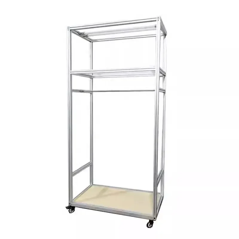 Minimalist light luxury birch aluminum profile hanger, cloakroom rack, modern simple overall aluminum wardrobe, marine panel
Minimalist light luxury birch aluminum profile hanger, cloakroom rack, modern simple overall aluminum wardrobe, marine panel