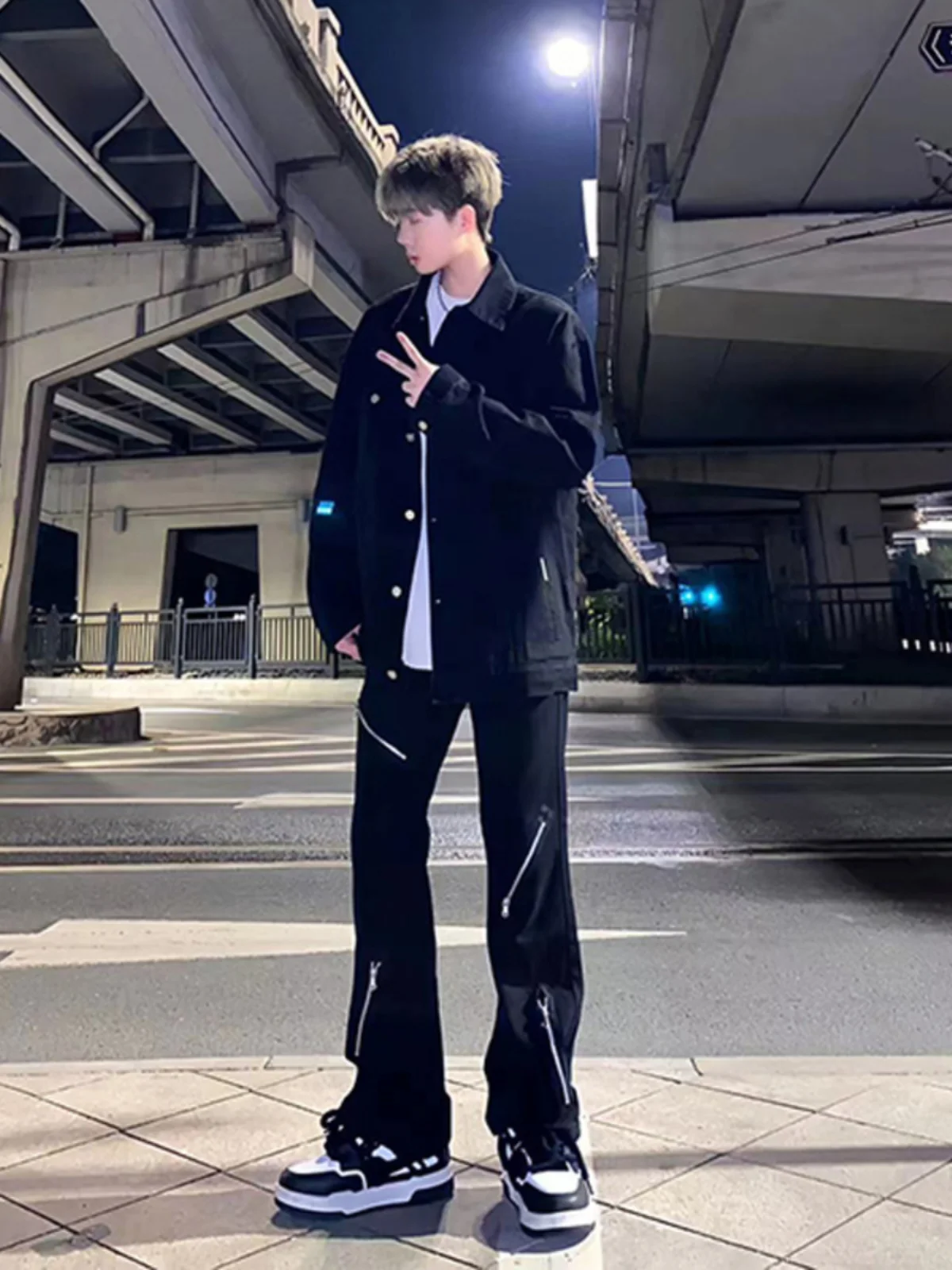 Cleanfit Loose Men's Bell Bot Jeans High Street Sle Spring Autumn Wearable Denim Pants Straight Leg Trousers
Cleanfit Loose Men's Bell Bot Jeans High Street Sle Spring Autumn Wearable Denim Pants Straight Leg Trousers