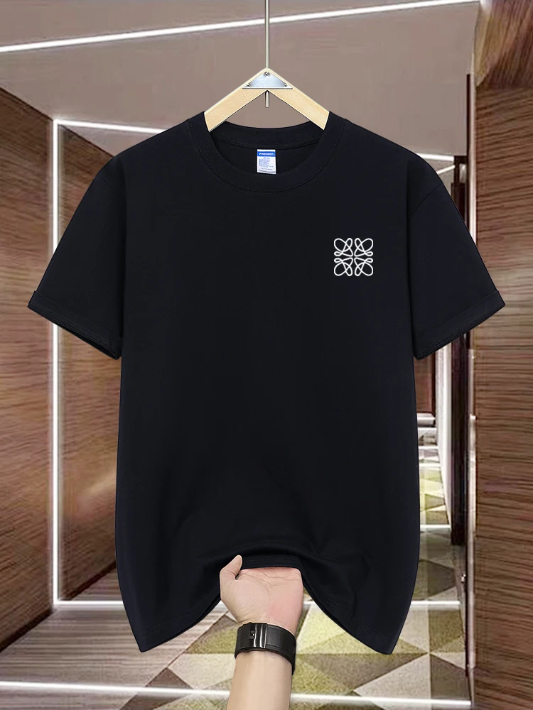 The New Autumn Collection of Weijia Men's Short-sleeved Loose American Pure Cotton Half-sleeved Couple T-shirts
The New Autumn Collection of Weijia Men's Short-sleeved Loose American Pure Cotton Half-sleeved Couple T-shirts