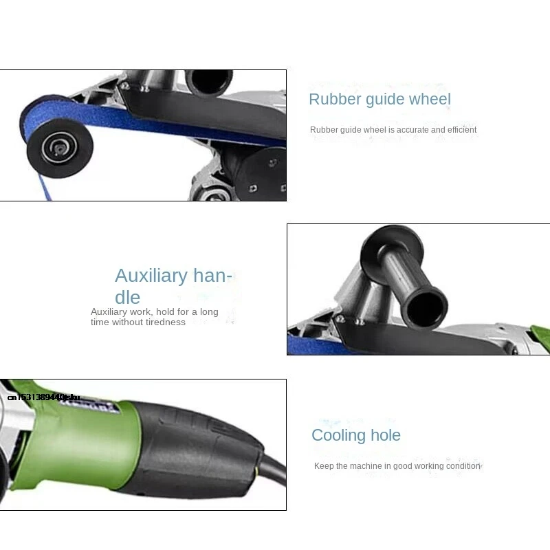 Promotion NEW 800W Electric Stainless Steel Pipe Polishing Machine Handheld Pipe Polishing Polishing Belt Sander 110V/22 2025 
Promotion NEW 800W Electric Stainless Steel Pipe Polishing Machine Handheld Pipe Polishing Polishing Belt Sander 110V/22 2025