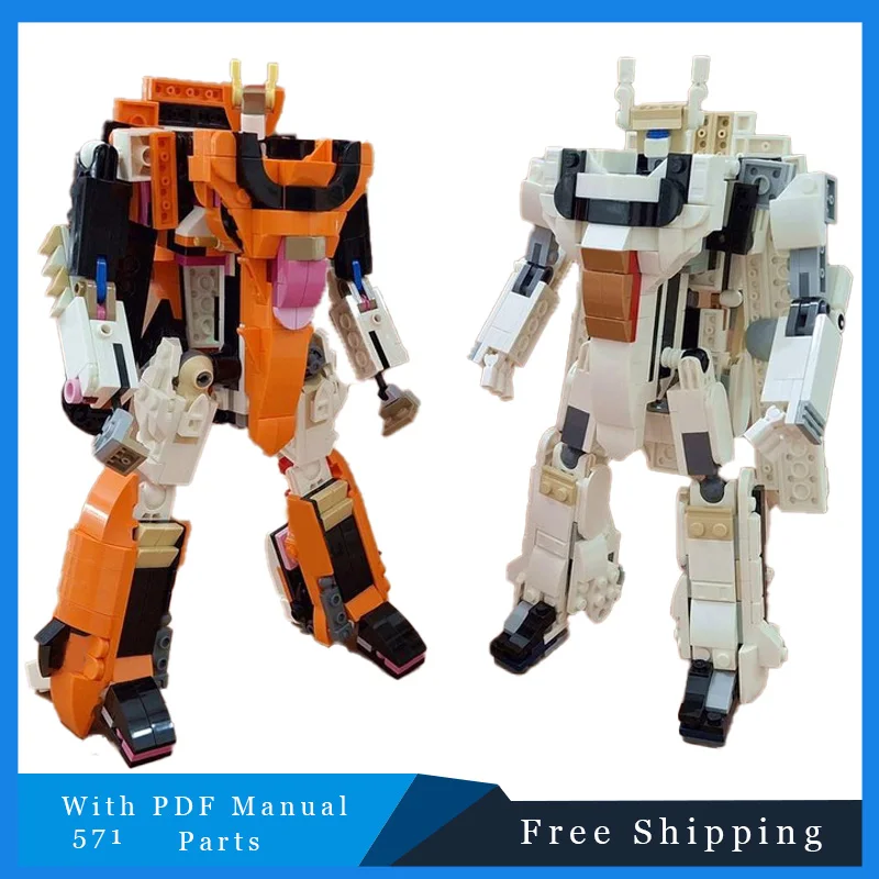 571 PCS MOC Majestic Transformation Mech Modular Building Blocks Model For Children Assembly Display Toy Christmas Surprise Gift
571 PCS MOC Majestic Transformation Mech Modular Building Blocks Model For Children Assembly Display Toy Christmas Surprise Gift