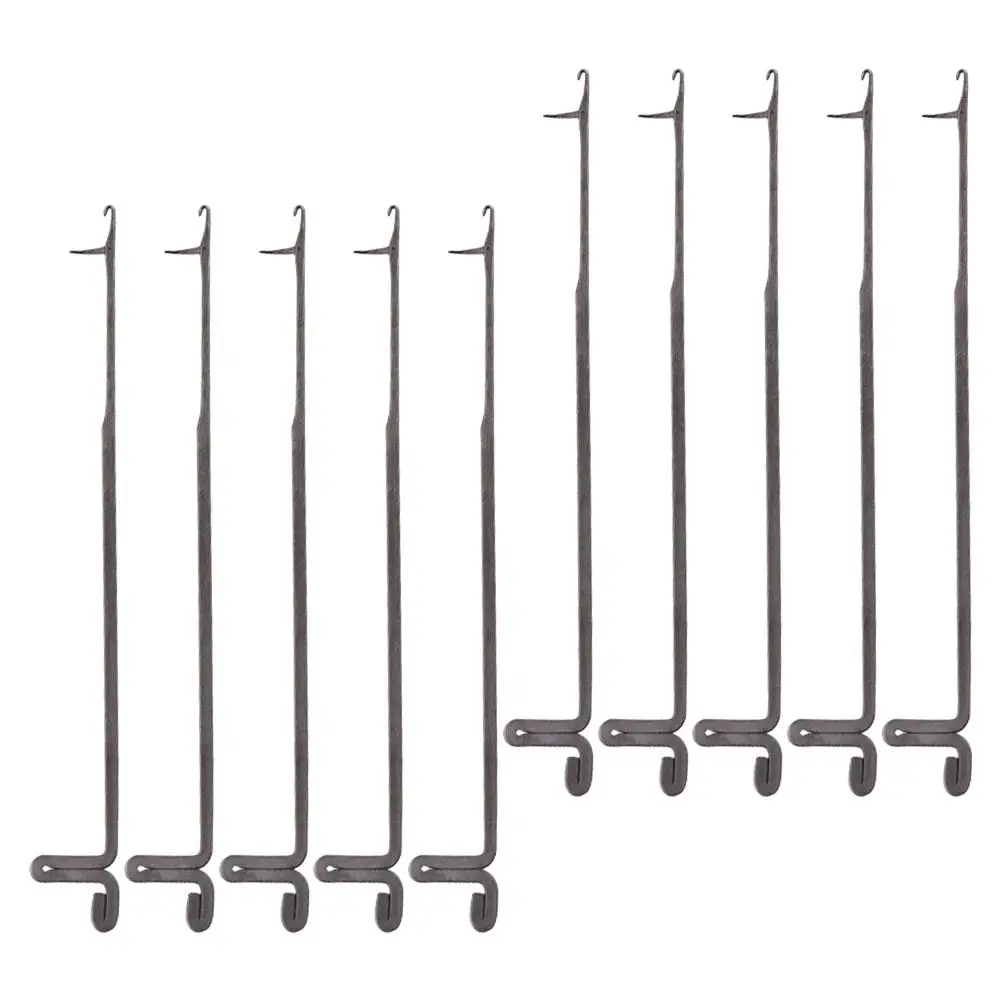 10 Pcs Crochet Tongue Knitting Needles Metal Hair Locking Tool KitLatch DIY Stitch Portable MultiUse Supply Bead Yarn
10 Pcs Crochet Tongue Knitting Needles Metal Hair Locking Tool KitLatch DIY Stitch Portable MultiUse Supply Bead Yarn