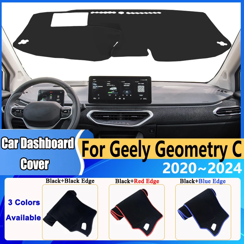 Накладка на приборную панель автомобиля для Geely Geometry C, аксессуары 2020~2024, солнцезащитный коврик, анти-УФ, солнцезащитная подушка, автомобильные наклейки
Накладка на приборную панель автомобиля для Geely Geometry C, аксессуары 2020~2024, солнцезащитный коврик, анти-УФ, солнцезащитная подушка, автомобильные наклейки