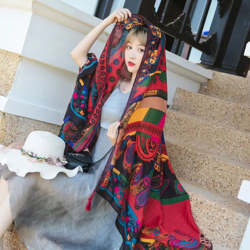 Fashionable Light Luxury Scarf Women All Season Sun Protection Shawl Summer Wrap Versatile Oversized Beach Scarf
Fashionable Light Luxury Scarf Women All Season Sun Protection Shawl Summer Wrap Versatile Oversized Beach Scarf