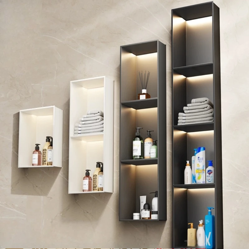 Recessed Stainless Steel Bathroom Shelf No Drill Metal Niche Cabinet Water Repellent Nano Spray Coating Easy Clean for Shower
Recessed Stainless Steel Bathroom Shelf No Drill Metal Niche Cabinet Water Repellent Nano Spray Coating Easy Clean for Shower