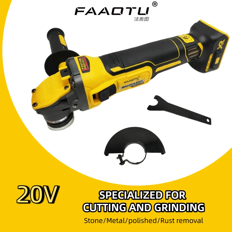 FAAOTU 409 Heavy-Duty Angle Grinder, Versatile for Metal/Concrete, Same Dependability as DW Suitable for DW battery NO battery
FAAOTU 409 Heavy-Duty Angle Grinder, Versatile for Metal/Concrete, Same Dependability as DW Suitable for DW battery NO battery