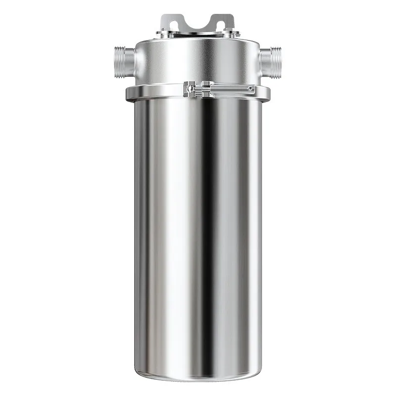 Household 6-Inch Pre-Filter Stainless Steel Filter Bottle Whole House Pipeline Water Purifier Household Tap Water Purifier
Household 6-Inch Pre-Filter Stainless Steel Filter Bottle Whole House Pipeline Water Purifier Household Tap Water Purifier