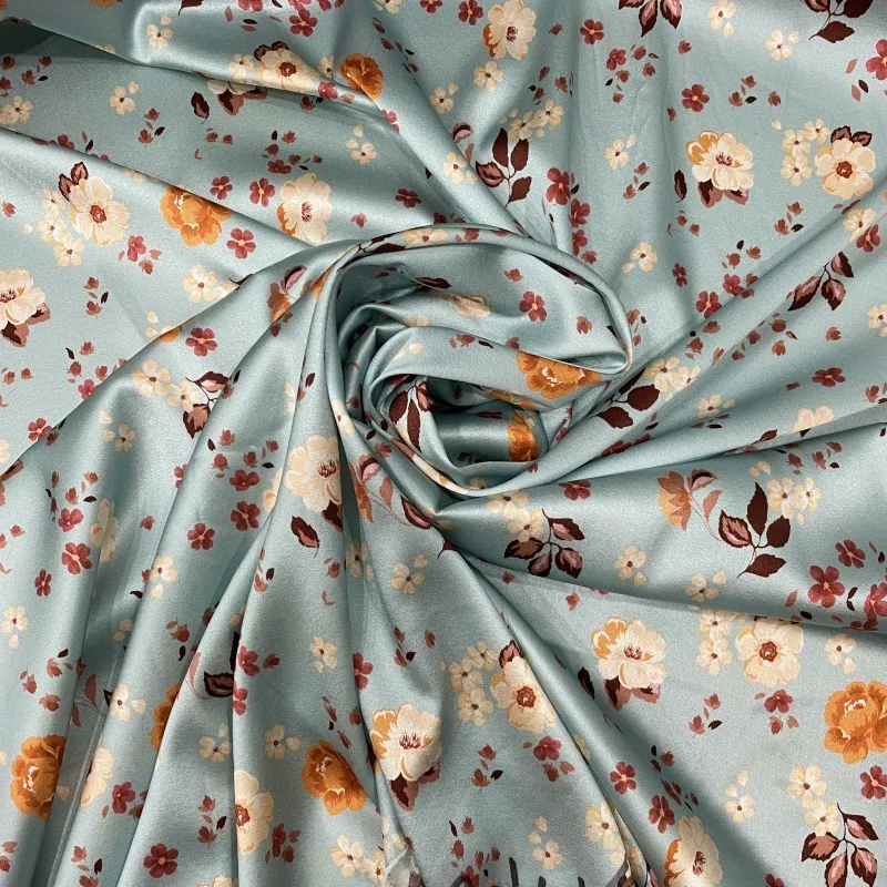 Ханчжоу из натурального шелка 19momme, спандекс, атласная ткань Cheongsam с цифровой струйной печатью, маленькая ткань с цветочным принтом
Ханчжоу из натурального шелка 19momme, спандекс, атласная ткань Cheongsam с цифровой струйной печатью, маленькая ткань с цветочным принтом