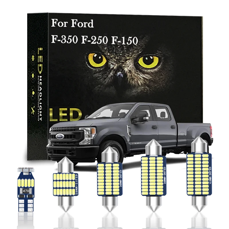 Canbus For Ford F150 F250 F350 F-150 F-250 F-350 1992 2000 2005 2006 2010 2011 2012 2015 2018 2020 Car LED Interior Light
Canbus For Ford F150 F250 F350 F-150 F-250 F-350 1992 2000 2005 2006 2010 2011 2012 2015 2018 2020 Car LED Interior Light