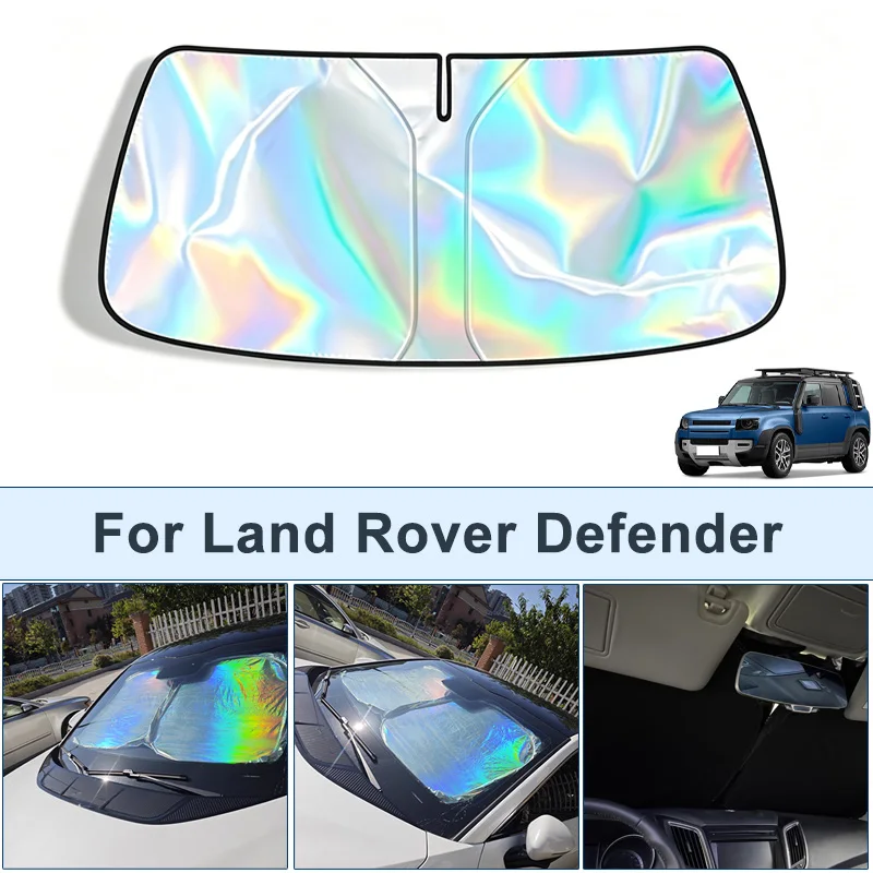 Foldable Front Windshield Sun Shade For Land Rover Defender UV Reflective Sun Protection Cover Car Interior Accessories
Foldable Front Windshield Sun Shade For Land Rover Defender UV Reflective Sun Protection Cover Car Interior Accessories