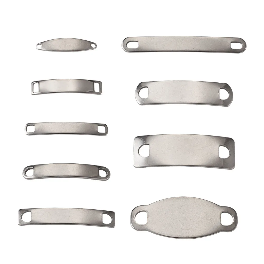 45pcs/Box Rectangle 304 Stainless Steel Links Connectors Stainless Steel Color for Bracelet DIY Jewelry Making Accessories
45pcs/Box Rectangle 304 Stainless Steel Links Connectors Stainless Steel Color for Bracelet DIY Jewelry Making Accessories