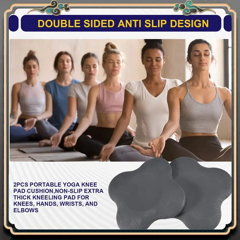 Premium 2PCS Portable Yoga Knee Pad Cushion,Non-Slip Extra Thick Kneeling Pad For Knees, Hands, Wrists, And Elbows
Premium 2PCS Portable Yoga Knee Pad Cushion,Non-Slip Extra Thick Kneeling Pad For Knees, Hands, Wrists, And Elbows