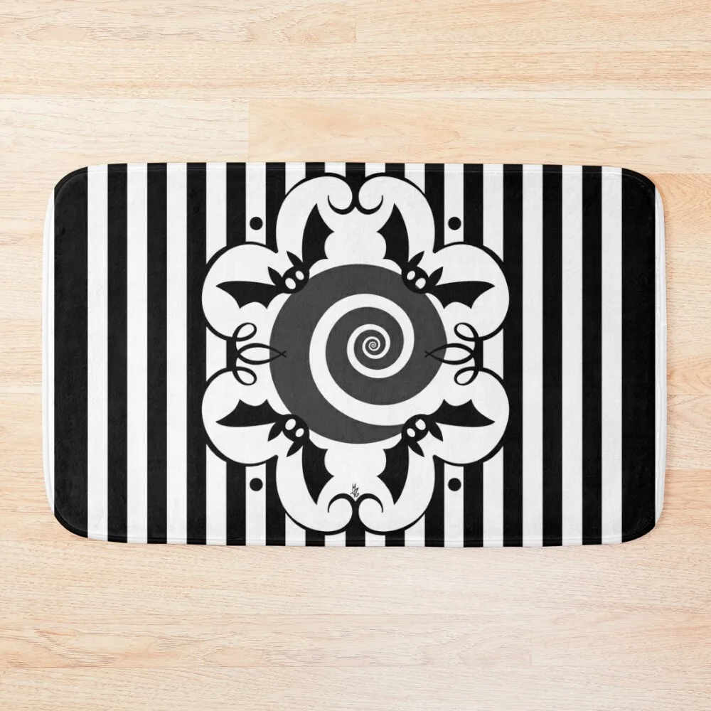 Black & White Bat Stripes Bath Mat Bathroom Accessories Carpet For Bathroom Mat
Black & White Bat Stripes Bath Mat Bathroom Accessories Carpet For Bathroom Mat