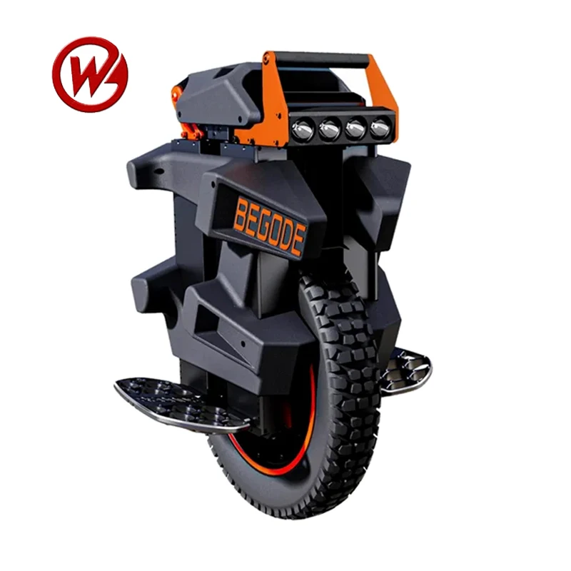 EU Stock Begode Extreme 50S Electric Unicycle 3500W Motor 134.4V2400Wh Battery Spring Suspension 18inch Off-road Tire E-Unicycle
EU Stock Begode Extreme 50S Electric Unicycle 3500W Motor 134.4V2400Wh Battery Spring Suspension 18inch Off-road Tire E-Unicycle