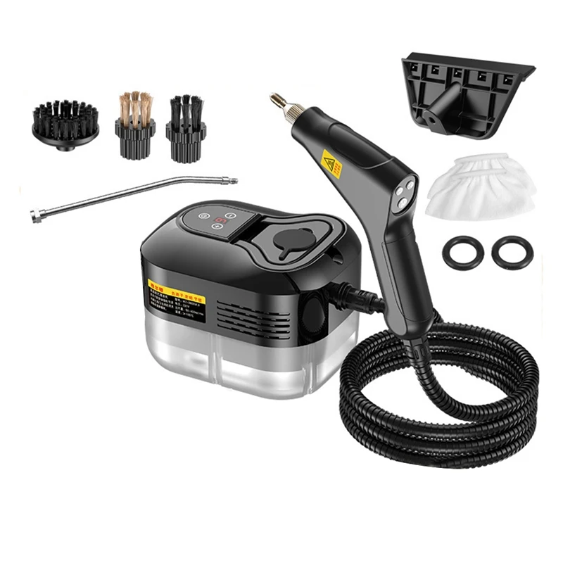 Handheld Steam Cleaner 1500W High Pressure Steamer Temperature Disinfect Pressure Jet Washer Machine US Plug C
Handheld Steam Cleaner 1500W High Pressure Steamer Temperature Disinfect Pressure Jet Washer Machine US Plug C