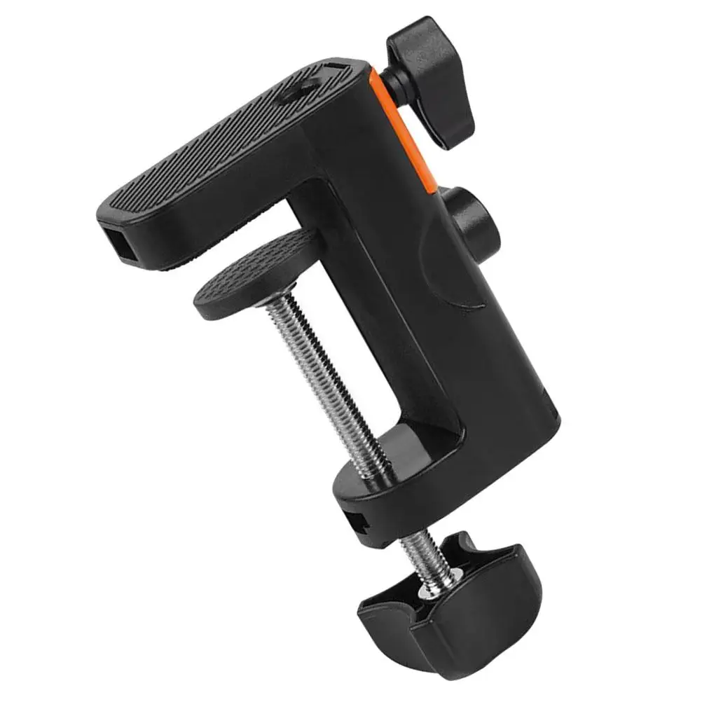 Microphone Stand Desk Clamp Durable C Shaped Clip Heavy Duty Table Mount Adjustable Mic Arm Bracket For Video Singing
Microphone Stand Desk Clamp Durable C Shaped Clip Heavy Duty Table Mount Adjustable Mic Arm Bracket For Video Singing