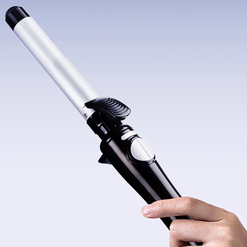 Home Use Adjustable Temperature Electric Curling Iron with PTC Heating and LED Display for Large Wave Styling
Home Use Adjustable Temperature Electric Curling Iron with PTC Heating and LED Display for Large Wave Styling