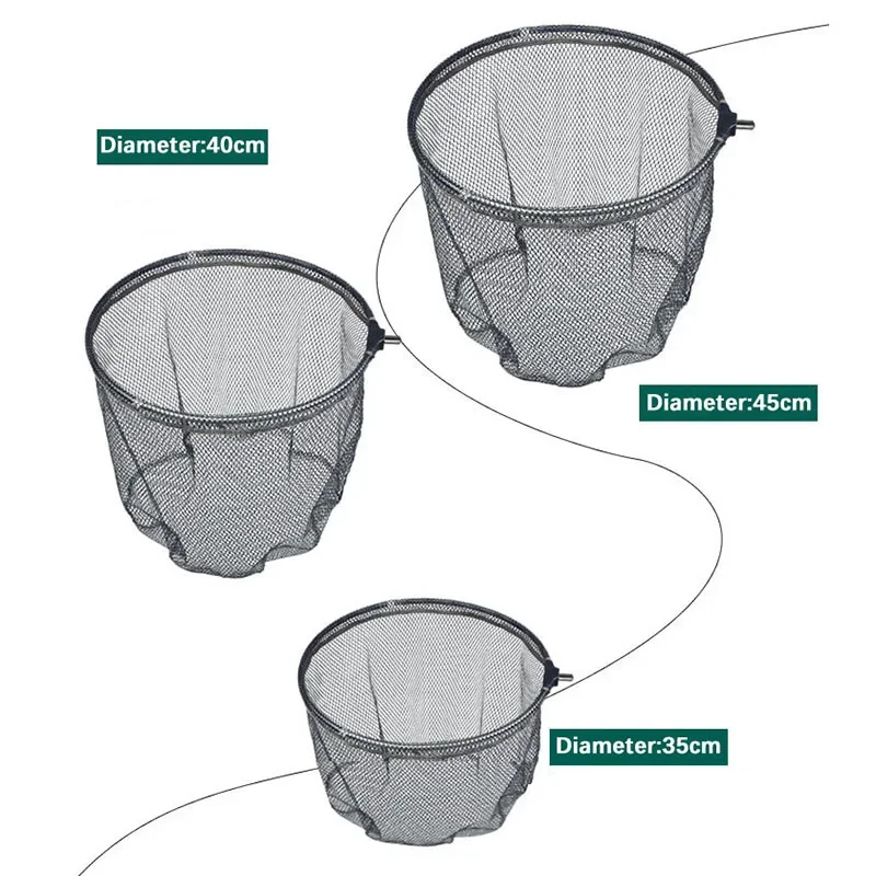 Hand Net Head Aluminum alloy 8mm Screw Folding Dip Net 35/40/45cm Gluing Outdoor Fishing Net Tool Accessories
Hand Net Head Aluminum alloy 8mm Screw Folding Dip Net 35/40/45cm Gluing Outdoor Fishing Net Tool Accessories