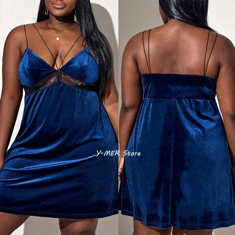 Big Size 3Xl 4Xl 5Xl Nightdress Sexy Hollow Out Lace Sleepwear Chemise Nightgown Warm Velvet Homedress Lingerie Women New Winter
Big Size 3Xl 4Xl 5Xl Nightdress Sexy Hollow Out Lace Sleepwear Chemise Nightgown Warm Velvet Homedress Lingerie Women New Winter