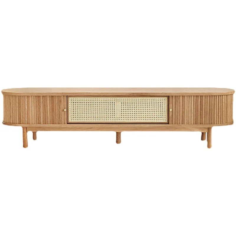 Solid wood TV cabinet Locker Simple living room floor cabinet Real rattan rolling shutter TV cabinet
Solid wood TV cabinet Locker Simple living room floor cabinet Real rattan rolling shutter TV cabinet