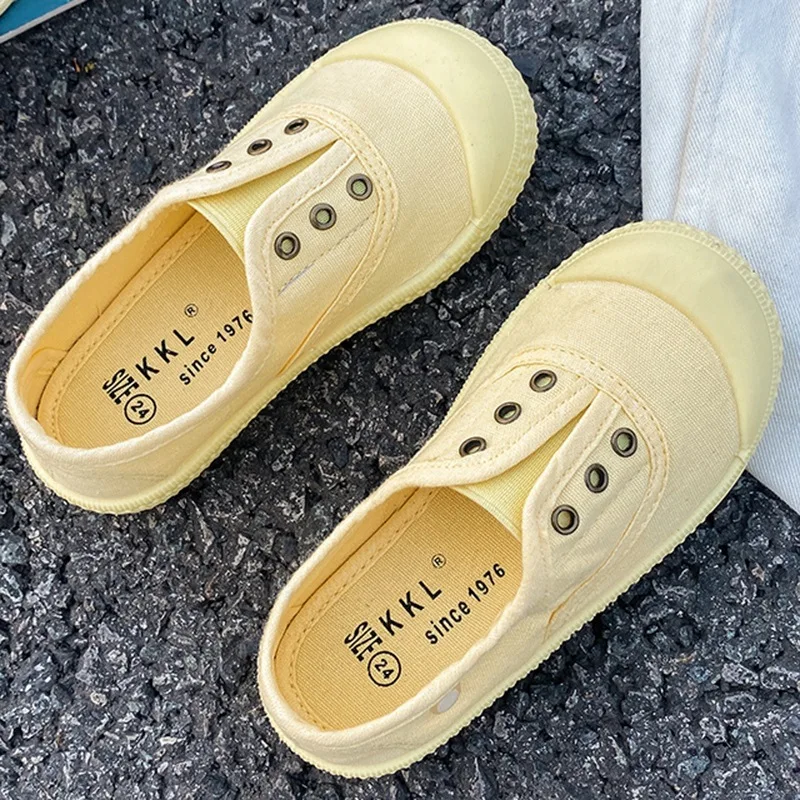 Children Spring Autumn Fashion Soft Soled Toddler Shoes Girls Casual Canvas Shoes Boys Kids Solid Colors Round Toes Breathable
Children Spring Autumn Fashion Soft Soled Toddler Shoes Girls Casual Canvas Shoes Boys Kids Solid Colors Round Toes Breathable