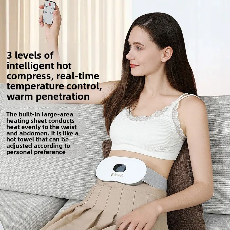 Belt Waist Massager Portable Warm Palace Treasure Hot Compress Vibration Pulse Abdominal Massager Abdominal Massager Heating 
Belt Waist Massager Portable Warm Palace Treasure Hot Compress Vibration Pulse Abdominal Massager Abdominal Massager Heating