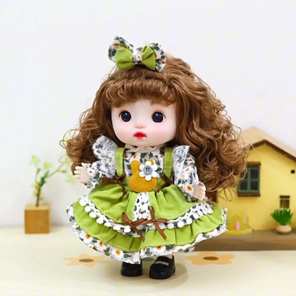 Curly Fashion Beautiful 1/6 Movable Joint Body Kawaii Nude 22 Ball Jointed 3D DIY Big Head with Hair Girl
Curly Fashion Beautiful 1/6 Movable Joint Body Kawaii Nude 22 Ball Jointed 3D DIY Big Head with Hair Girl