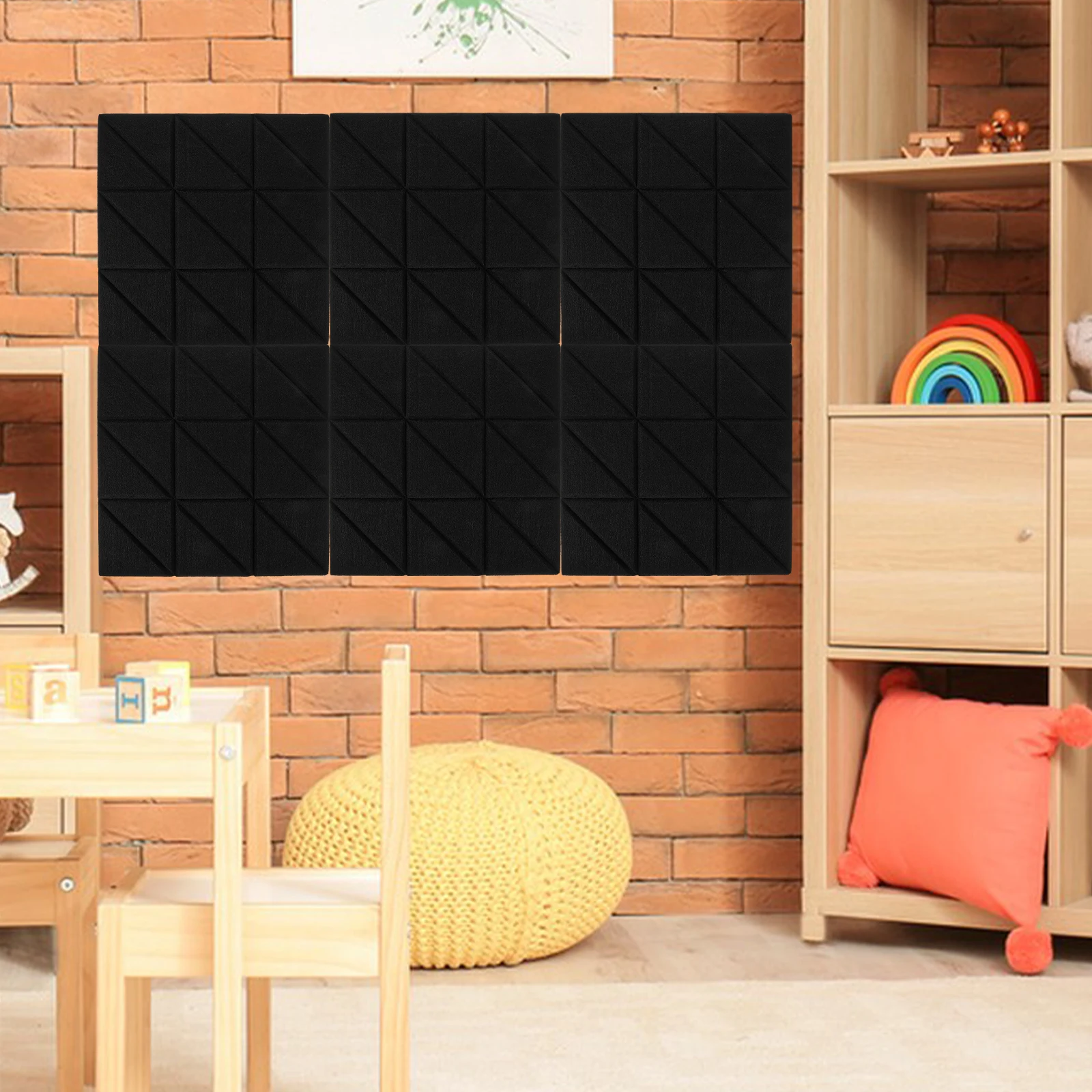 4pcs Black Adhesive Foam Panels Soundproofing Sound Absorbing Panels Acoustic Foam Board Music Studio Wall Soundproofing
4pcs Black Adhesive Foam Panels Soundproofing Sound Absorbing Panels Acoustic Foam Board Music Studio Wall Soundproofing