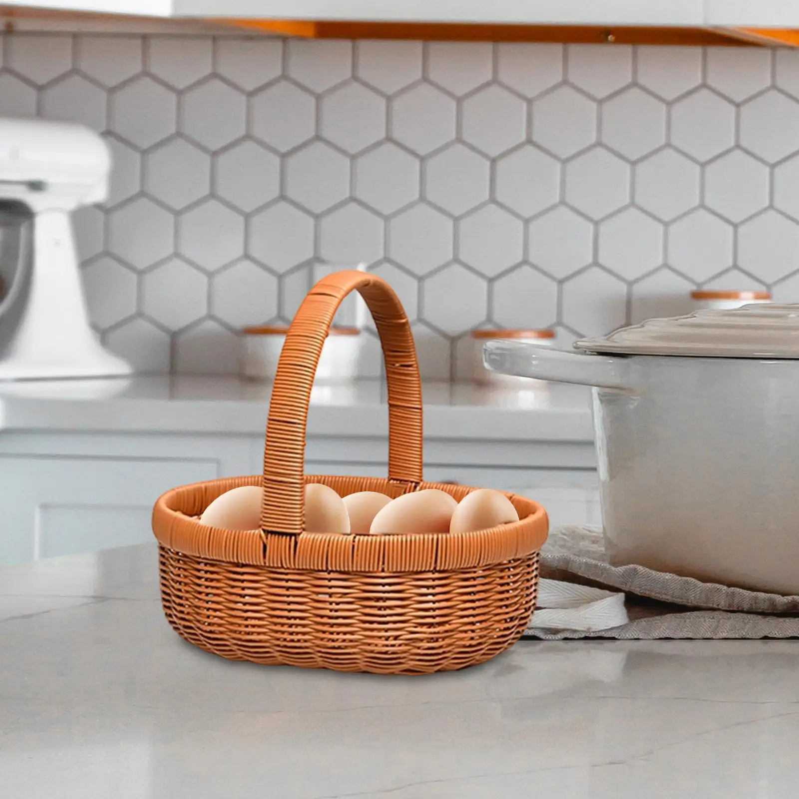 Rustic Oval Fruit Basket Hand Carry Organizer Storage Basket Plastic Home Decor for Kitchen Dining Picnic
Rustic Oval Fruit Basket Hand Carry Organizer Storage Basket Plastic Home Decor for Kitchen Dining Picnic