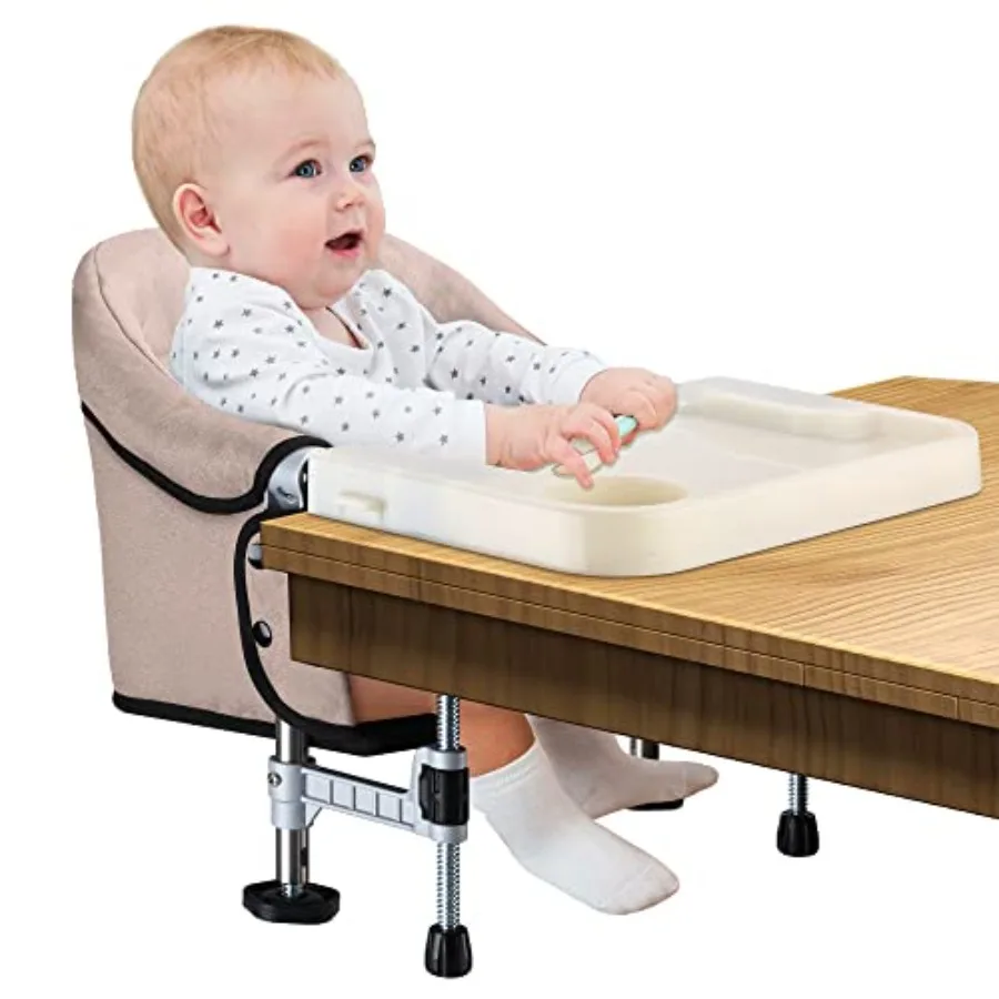 Hook on Chair with Removable Dining Tray, Portable Clip on High Chair Use at Most Tables, Table Attached high Chair with Carry
Hook on Chair with Removable Dining Tray, Portable Clip on High Chair Use at Most Tables, Table Attached high Chair with Carry