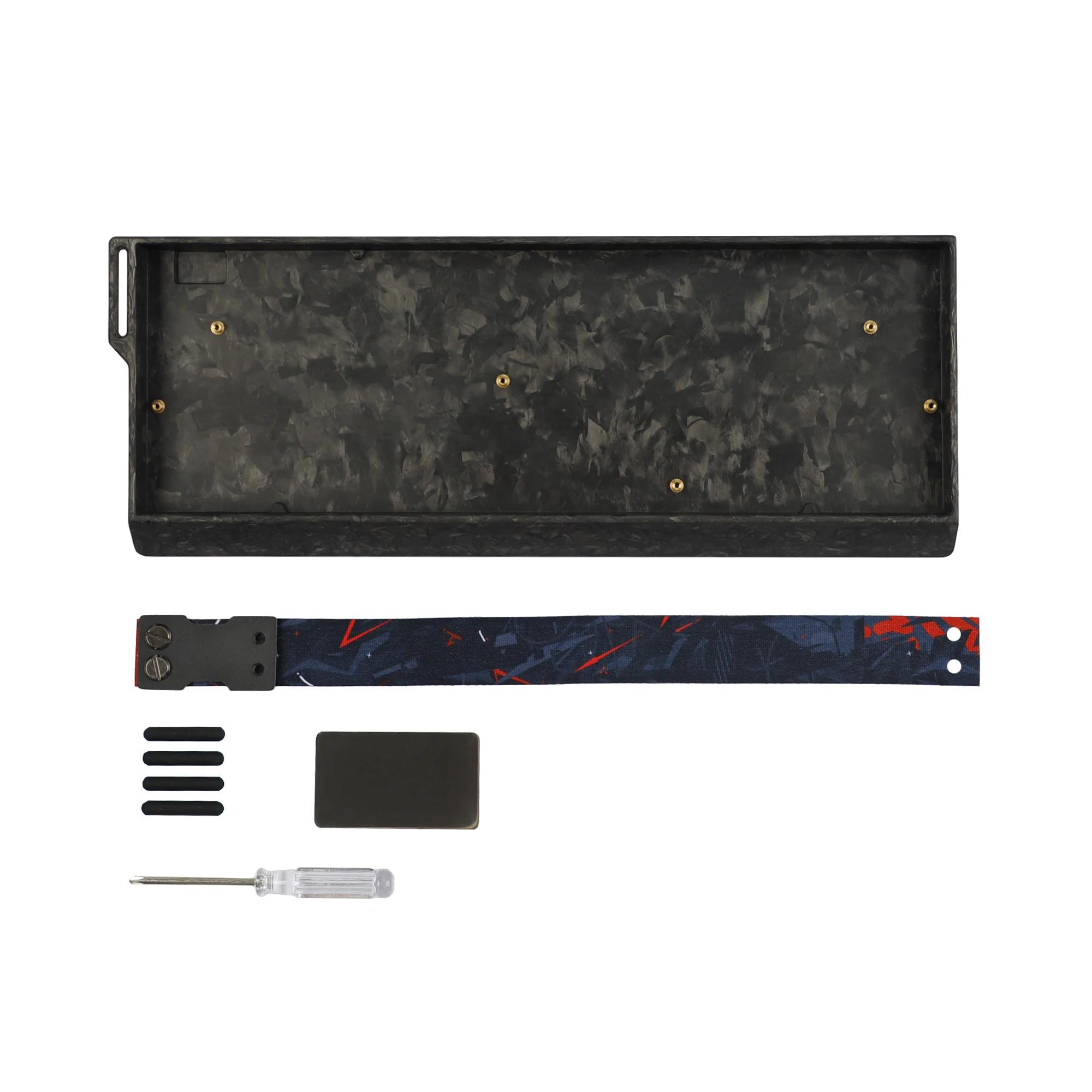 YMDK Black Pure Carbon Fiber Case CNC Integrated molding Durable Sturdy Shell for 60% Wooting60/GH60 Custom Keyboards
YMDK Black Pure Carbon Fiber Case CNC Integrated molding Durable Sturdy Shell for 60% Wooting60/GH60 Custom Keyboards