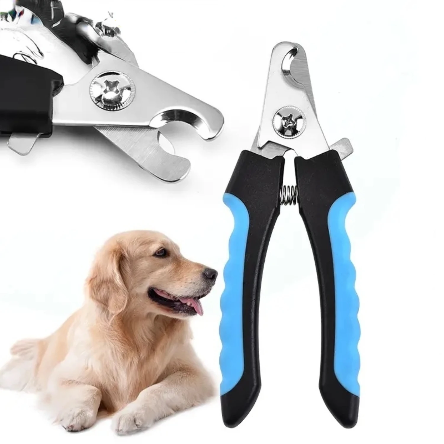 Professional Pet Nail Clipper with Safety Guard Stainless Steel Scissors Cat Dog Claw Care Grooming Supplies Size Fits
Professional Pet Nail Clipper with Safety Guard Stainless Steel Scissors Cat Dog Claw Care Grooming Supplies Size Fits