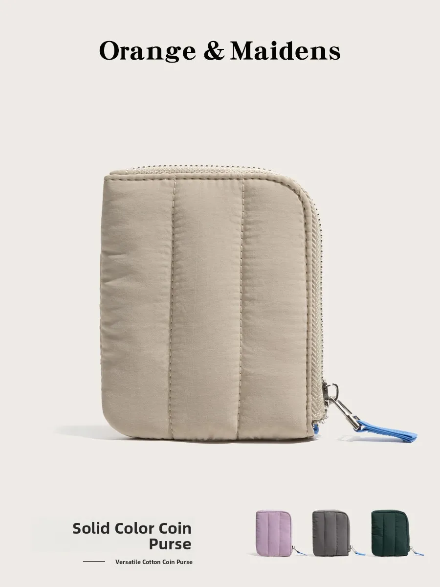 Portable Earphone Storage Wallet Orange Girl Korean Style Quilted Cotton Coin Purse Cute Handbag Soft Square Bag for Women
Portable Earphone Storage Wallet Orange Girl Korean Style Quilted Cotton Coin Purse Cute Handbag Soft Square Bag for Women